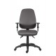 Работен стол Antares 1540 ASYN BR16, дамаска D5, сив