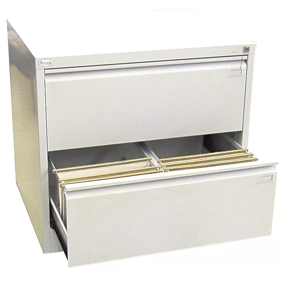 Метален двоен кардекс SZK 102 - RAL 7035 Light grey - Malow